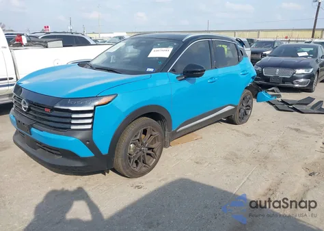 2025 Nissan Kicks Sr Fwd из США, поврежденный, VIN 3N8AP6DCXSL304888